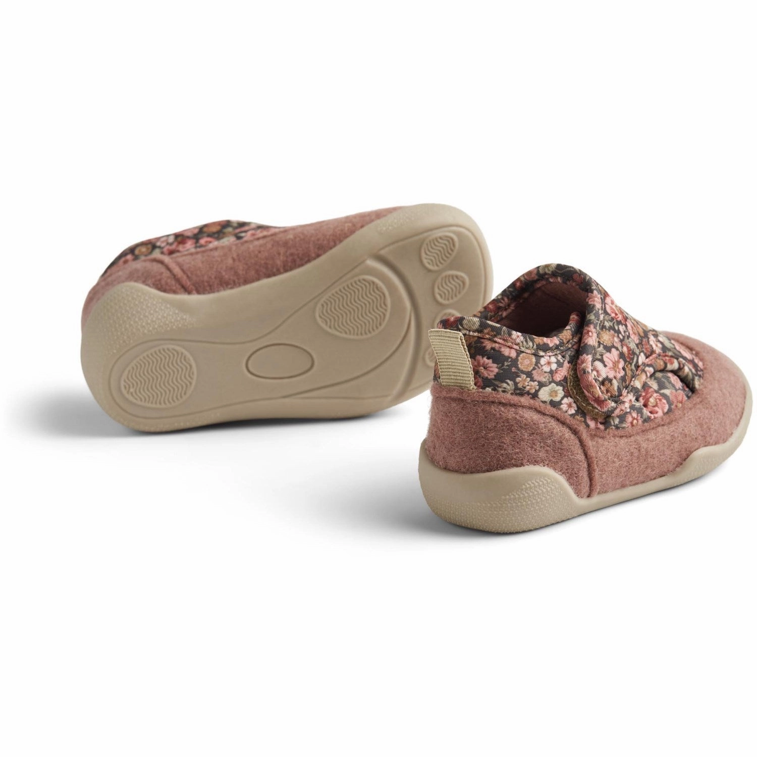 Wheat Dusty Rouge Indoor Shoe Mulle Quiet City Style