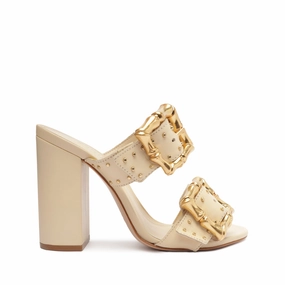 Streamlined Look Enola Studs Leather Sandal