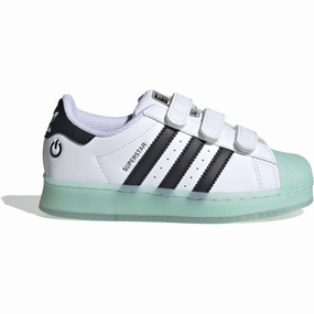 Adidas Originals Cloud White/Seflaq/Core Black Superstar Led Lights Cf C Sneakers Wear The Moment
