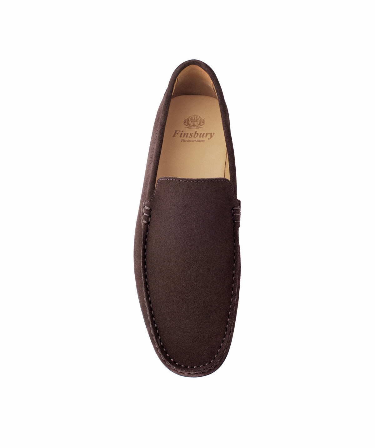 Dandy Brown Suede Calfskin Loafers Refined Comfort