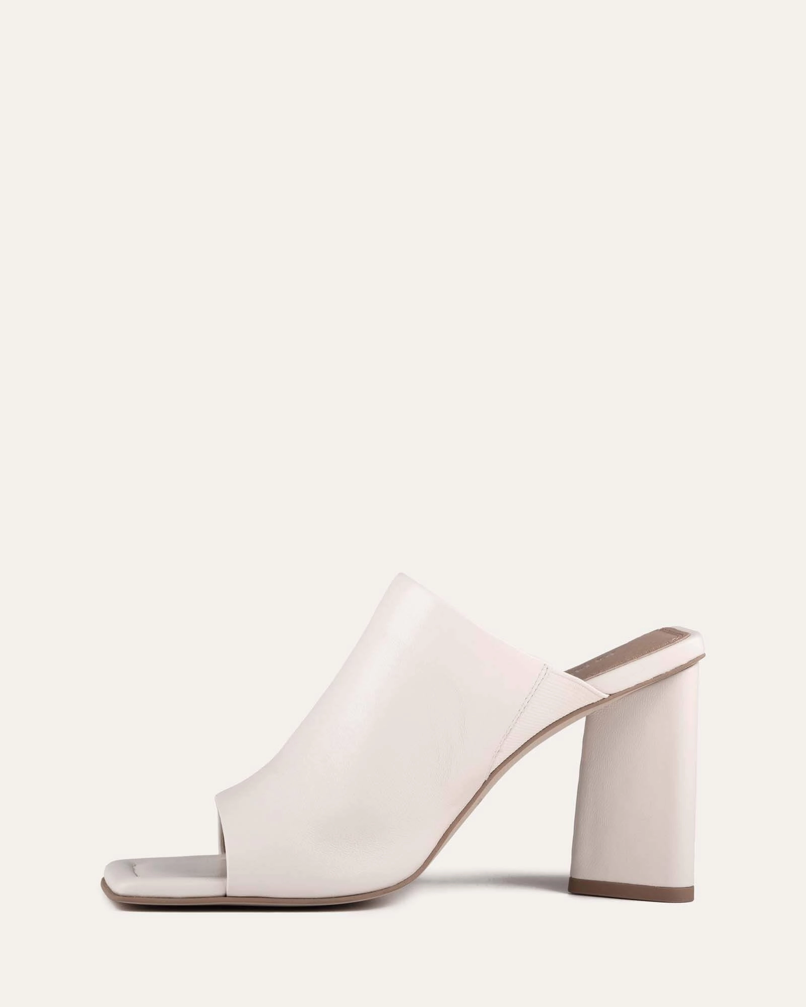 Life In Layers Cool Motion Danielle High Heel Sandals Off White Leather