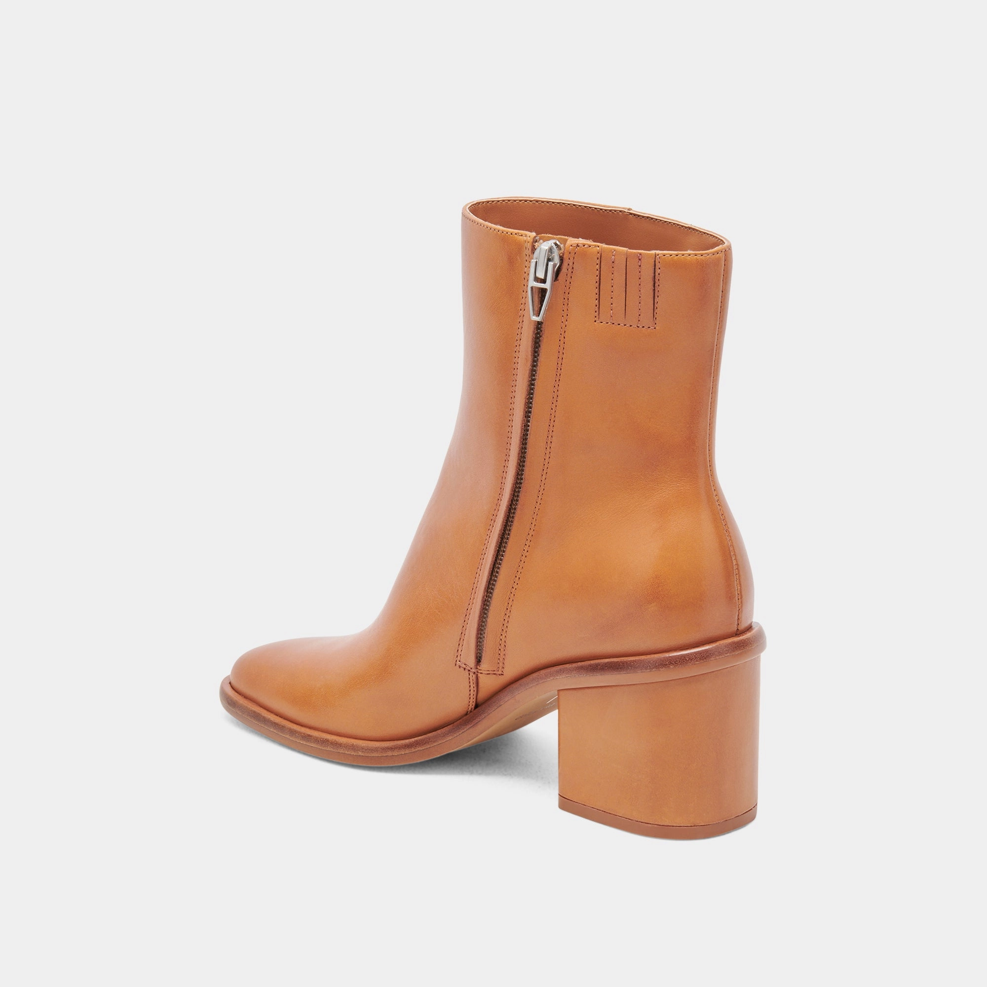 Dapper Booties Tan Leather Your Functional Form Modern Casuals