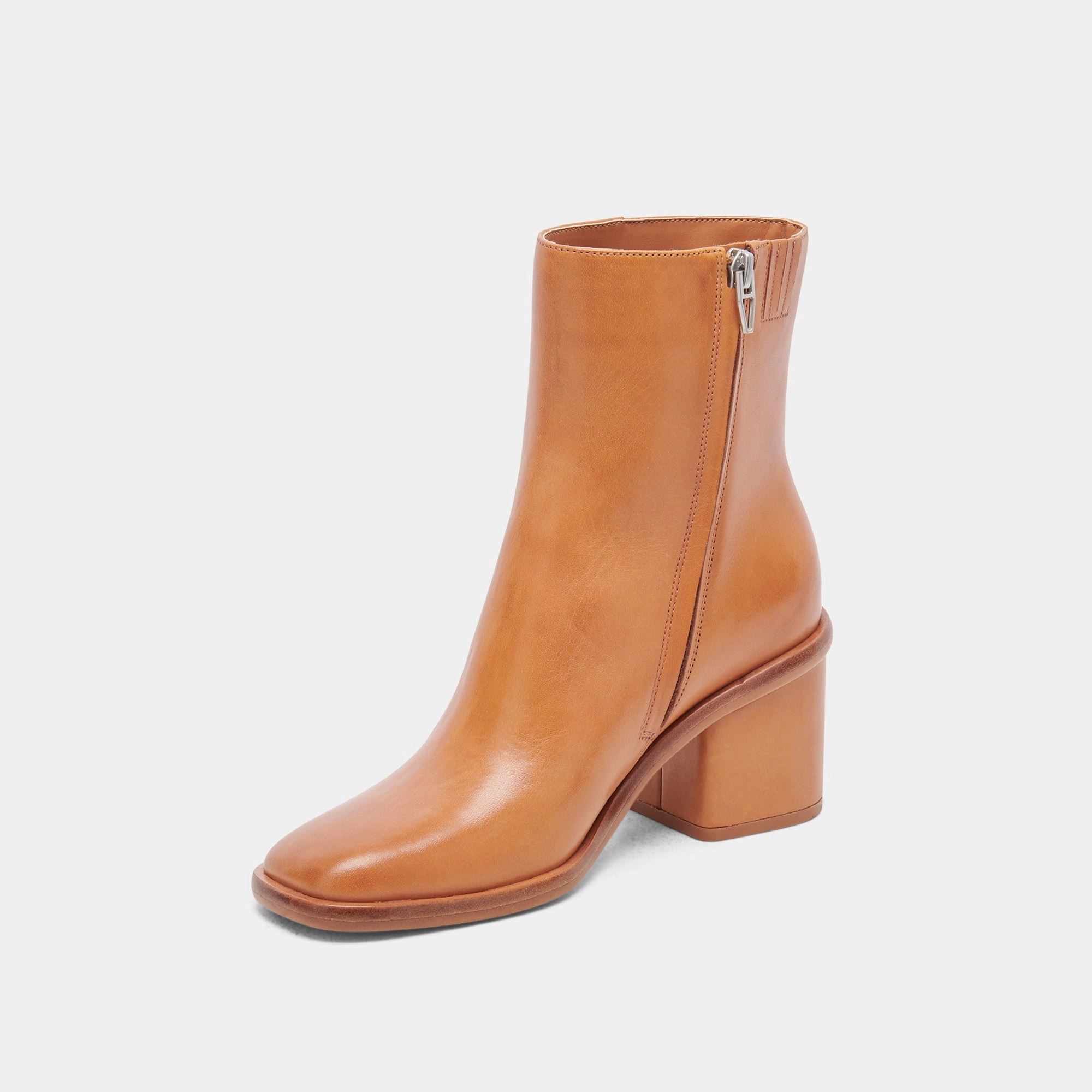 Dapper Booties Tan Leather Your New Core