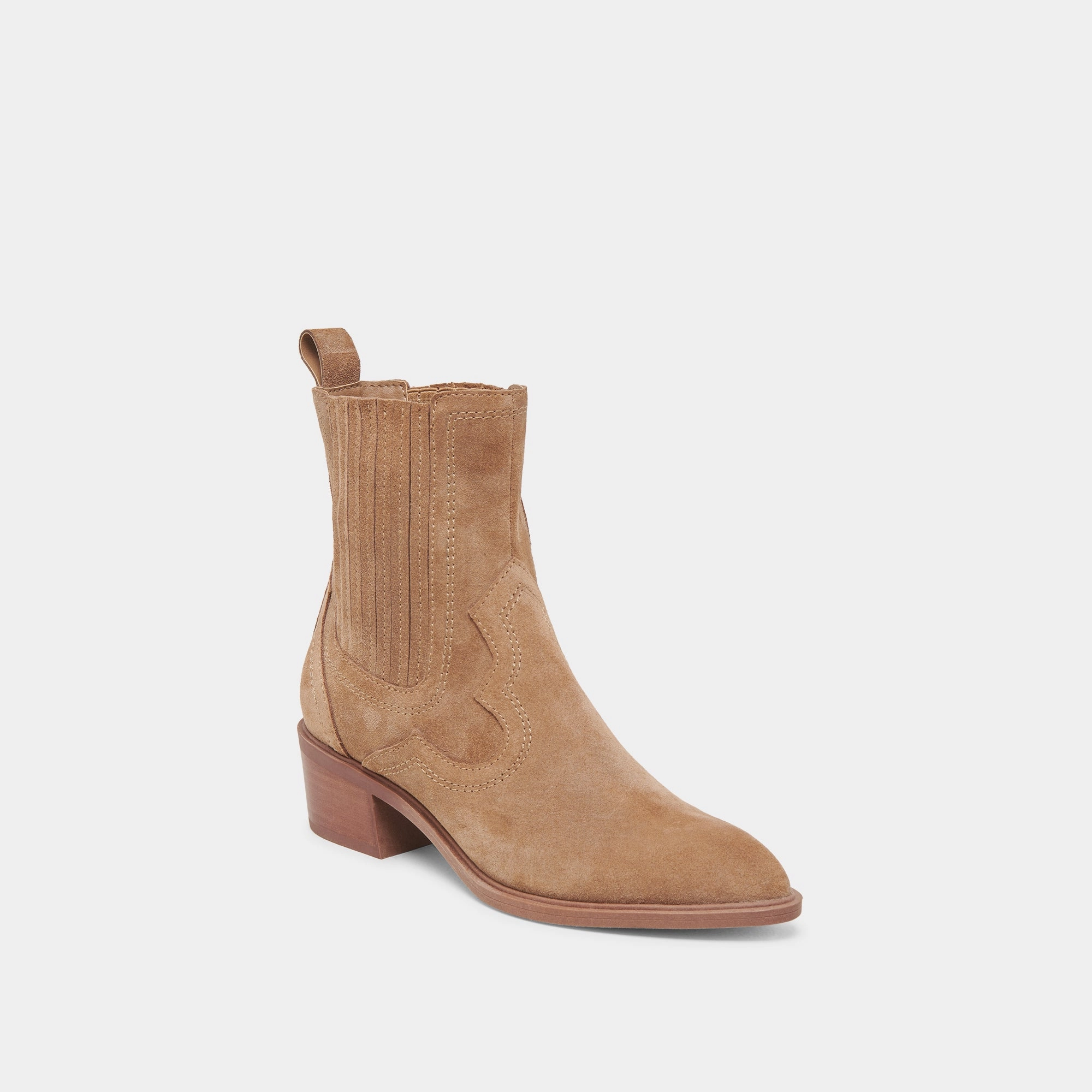 Ease In Motion Brylee H2O Wide Booties Mushroom Suede