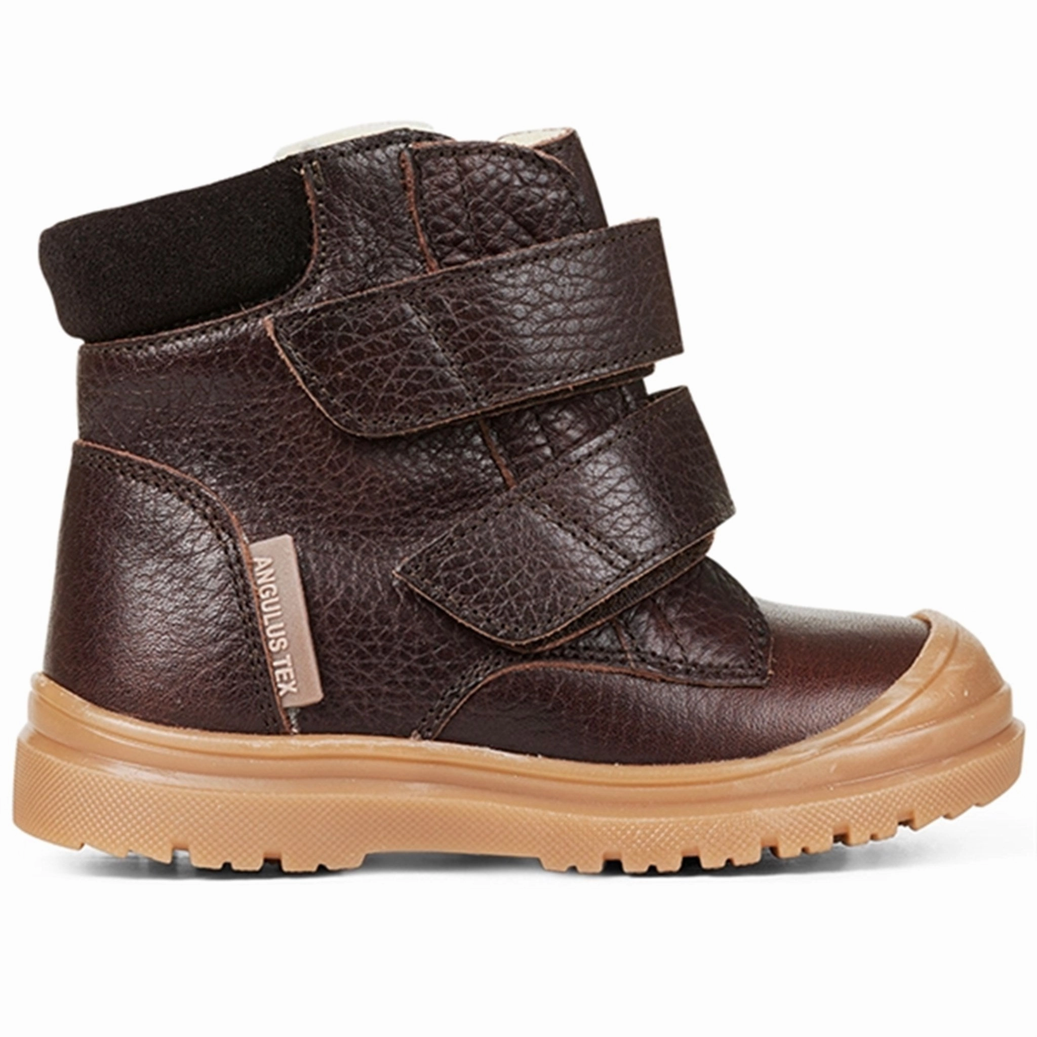 Angulus Starter Tex Boots With Velcro Dark Brown/Dark Brown Urban Lifestyle Calm-Driven Fit