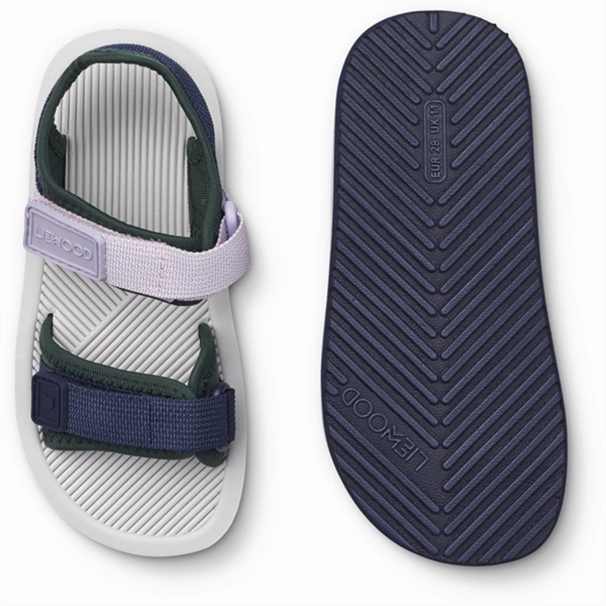 Liewood Monty Sandals Misty Lilac Multi Mix Essentials On Point Purpose-First Outfit