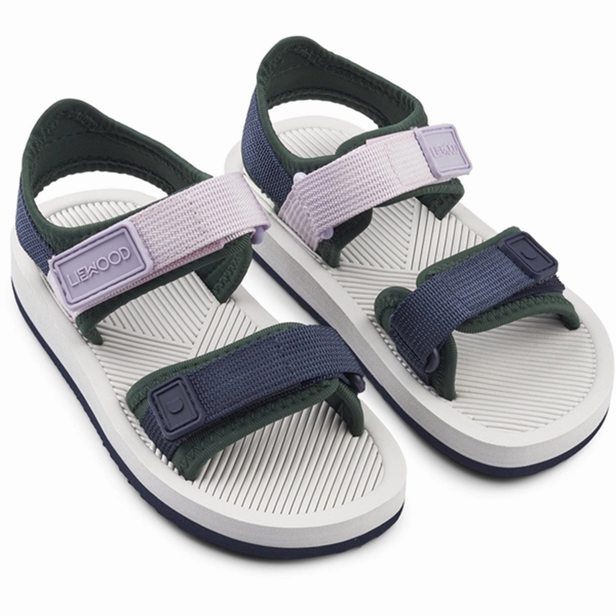 Modern Identity Bold Details Liewood Monty Sandals Misty Lilac Multi Mix
