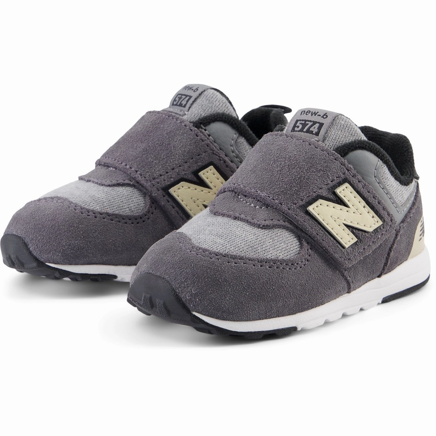 Purpose-First Outfit New Balance 574 New-B Hook & Loop Sneakers Magnet