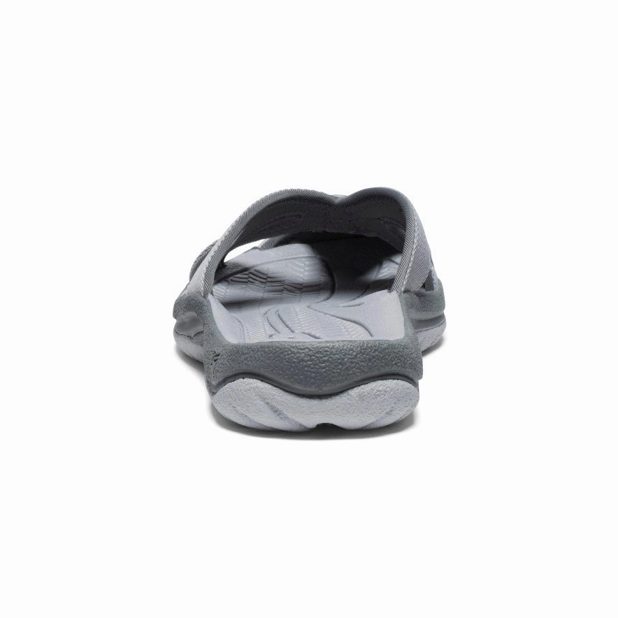 Clarity Wear Future-Light Women'S Bali Slide Sandal  |  Alloy/Steel Grey