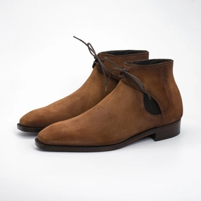 Decon Chelsea Boot - Camel Handmade Patina Activewear Redefined