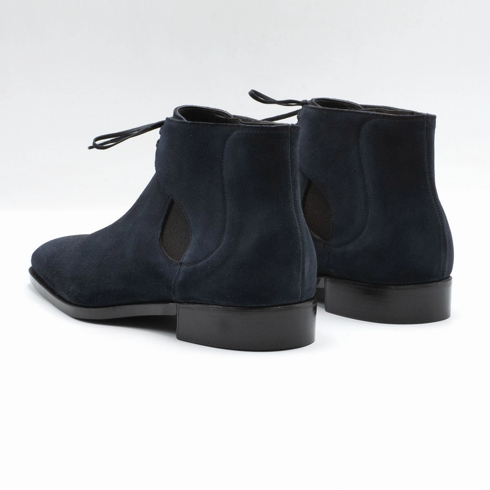 Streamlined Urban Decon Chelsea Boot - Midnight Blue Suede