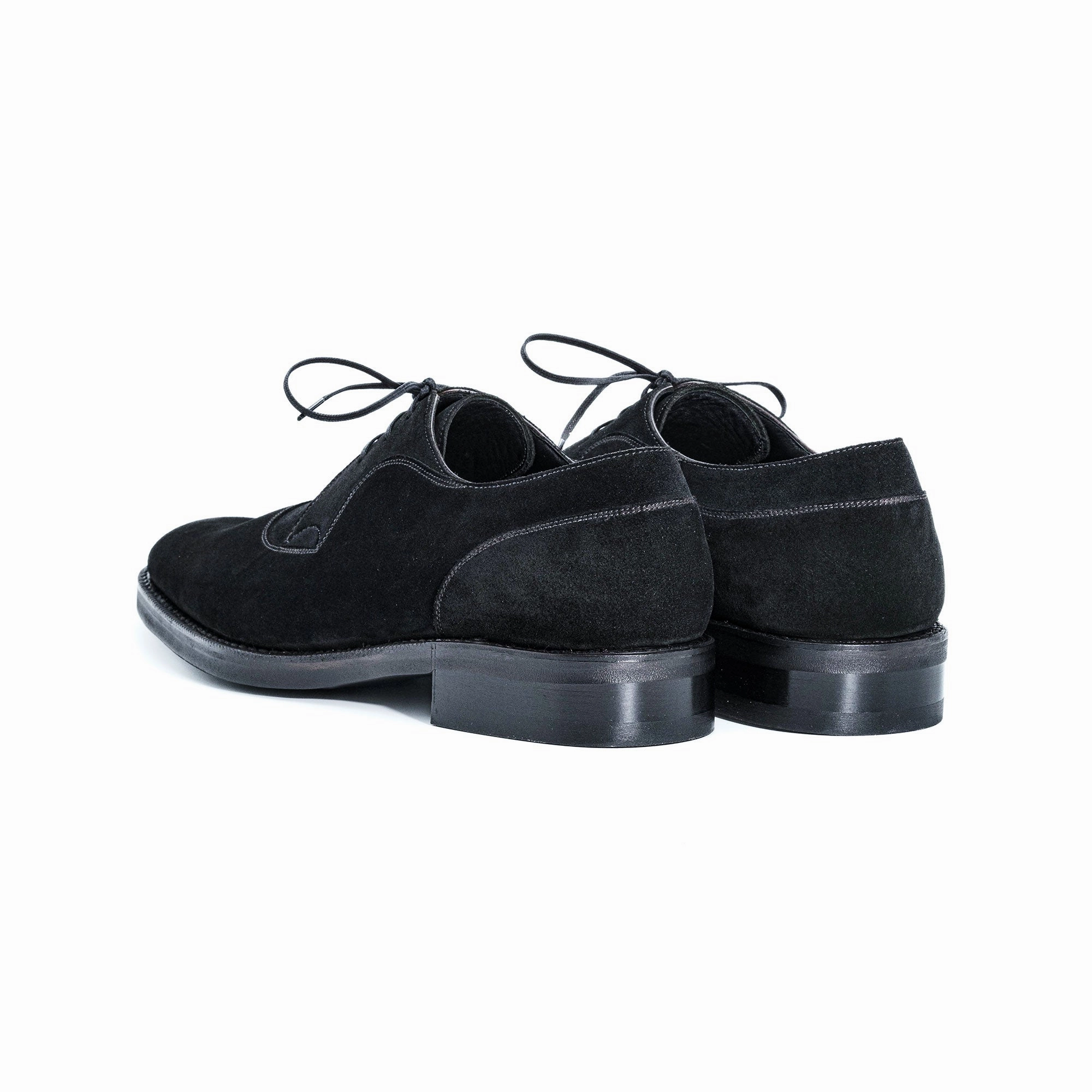 Decon Derby Shoe Mto - Black Repello Suede Comfort Zone Uncomplicated Fit