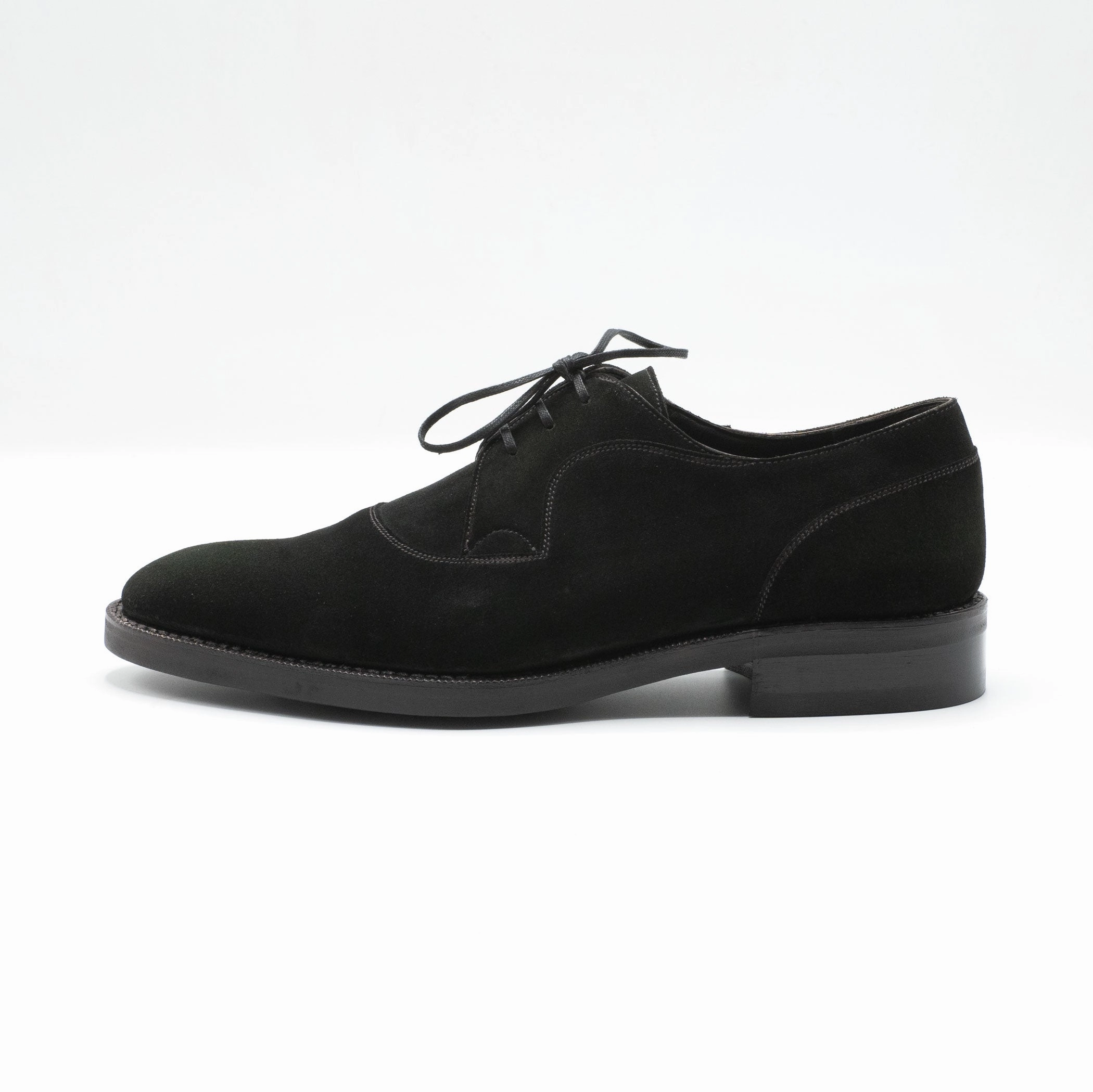 Decon Derby Shoe Mto - Lichen Green Suede Ease In Motion