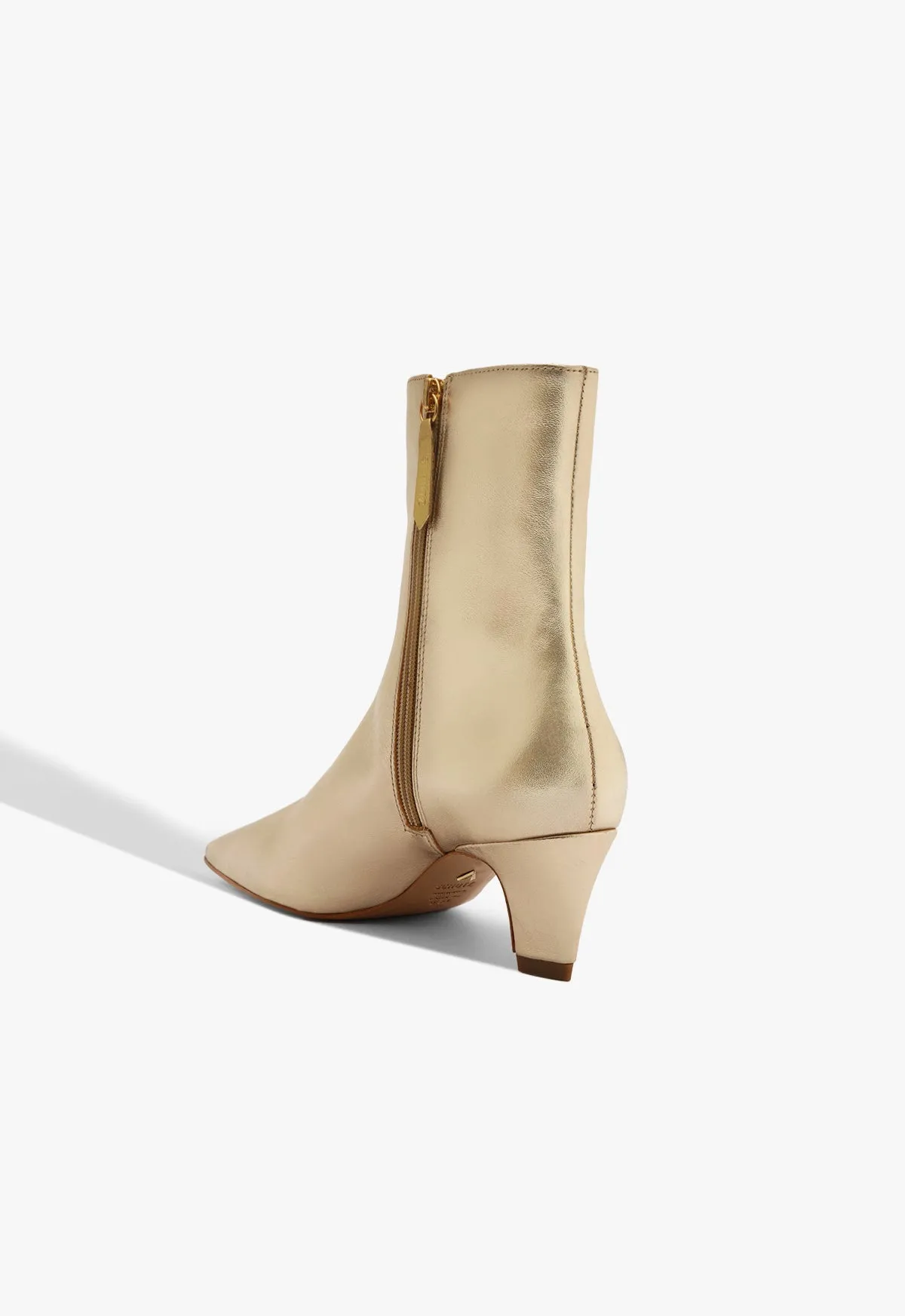 Built To Breathe Edge In Motion Dellia Metallic Bootie