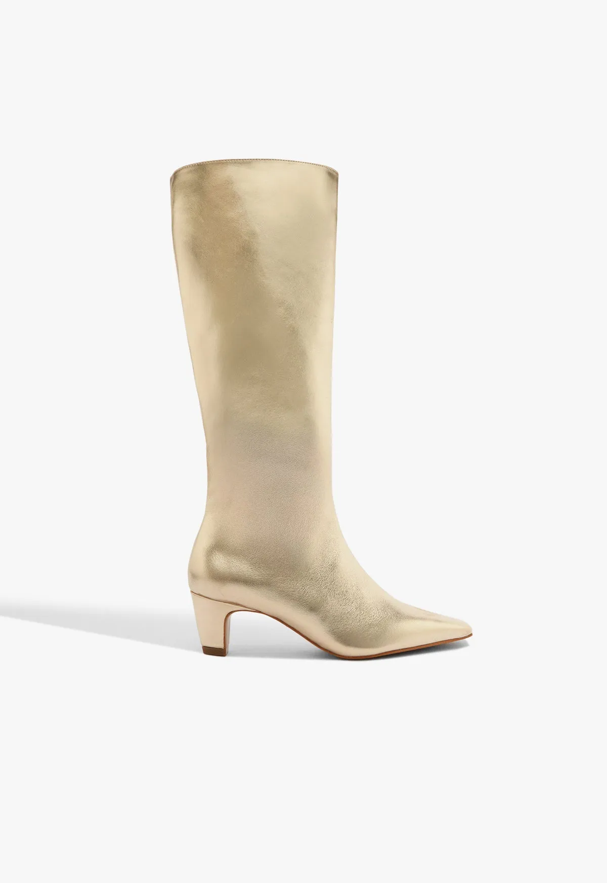 Dellia Up Metallic Boot Dynamic Presence Make It Flow