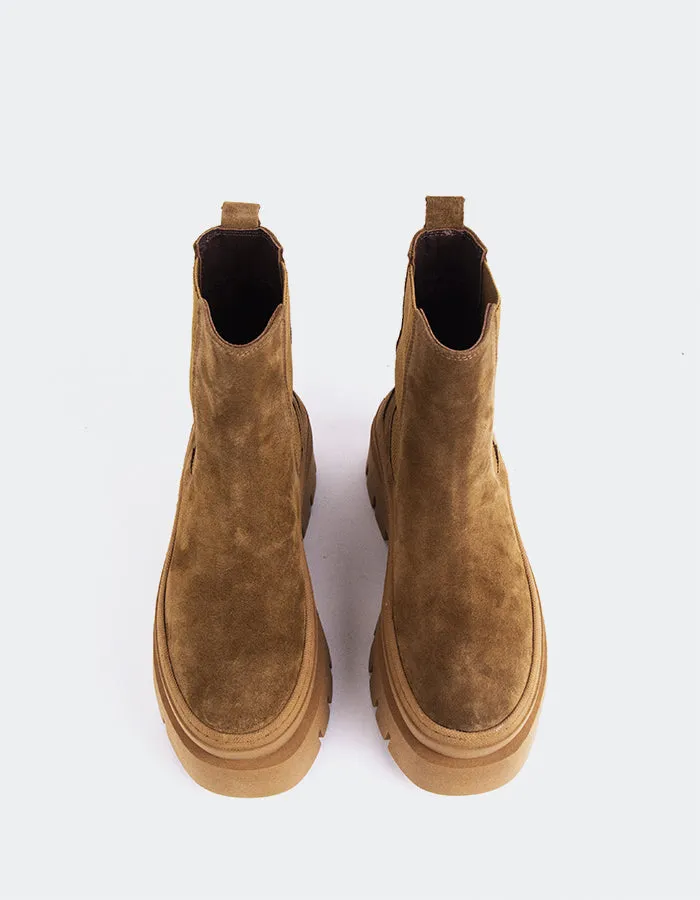 Precision Style Delya Tan Suede