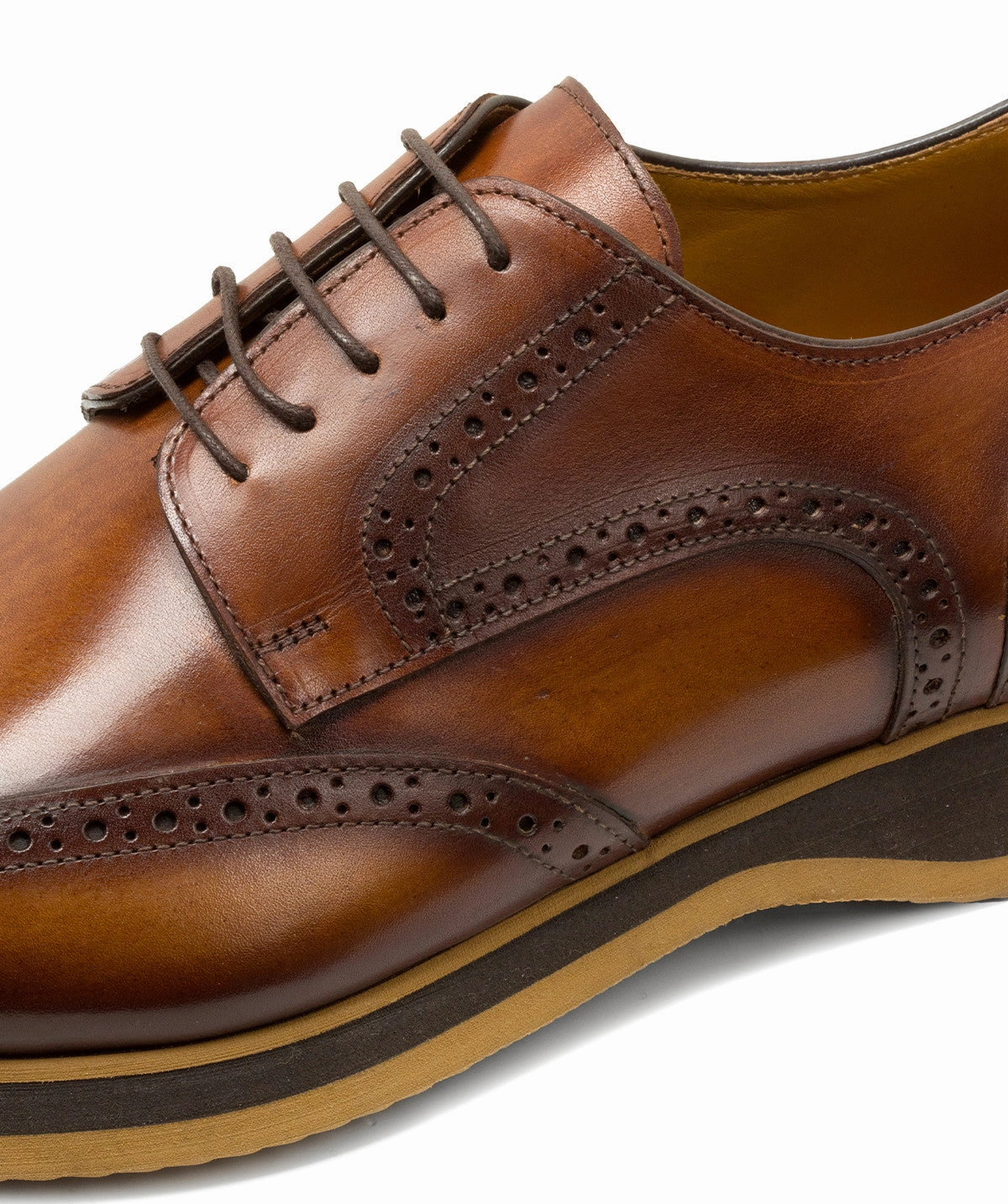 Tailored Utility Future Fit Derby Elias Marron Patine