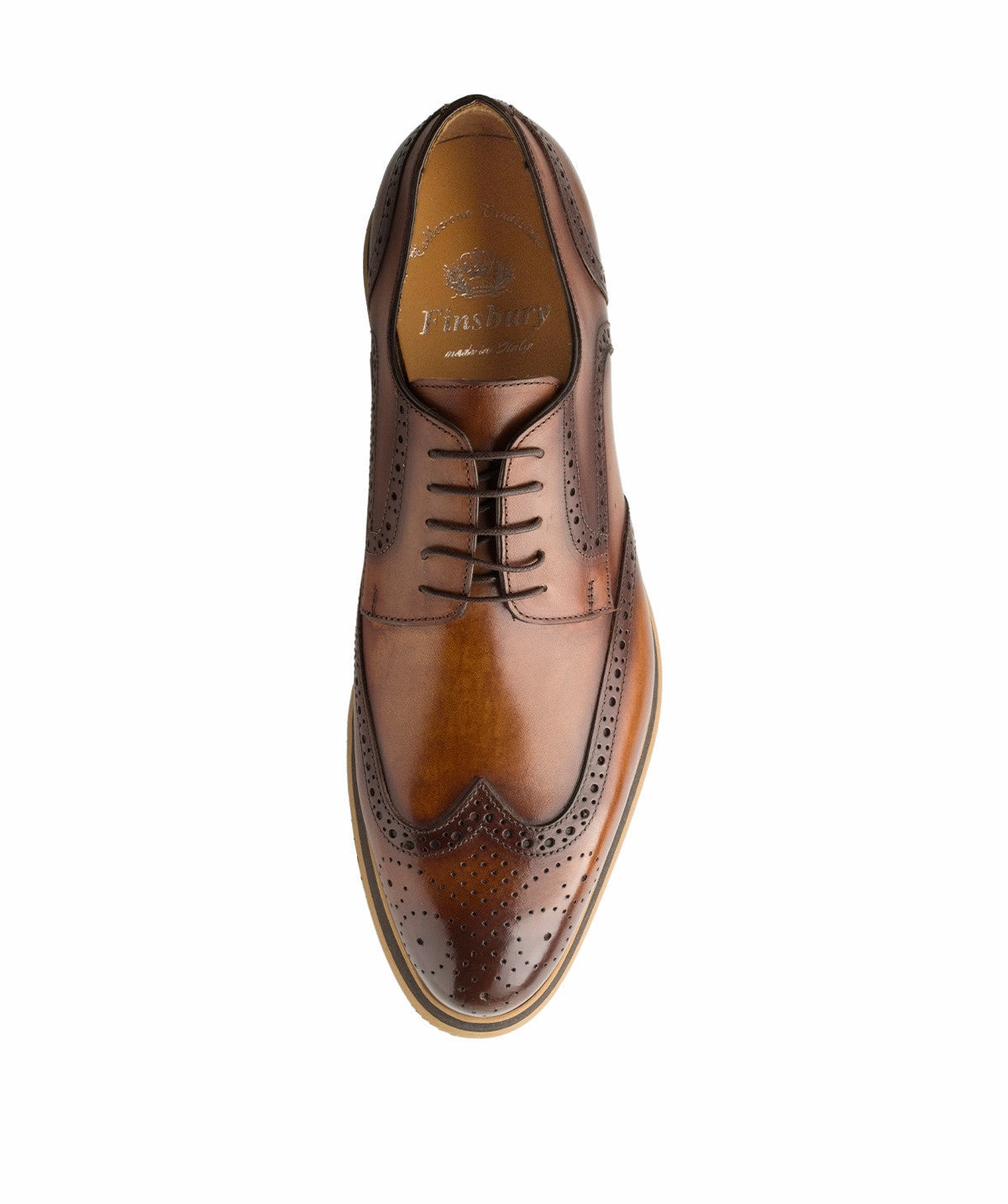 Derby Elias Marron Patine Refined Comfort Subtle Evolution