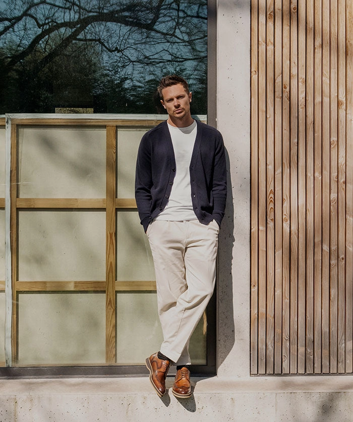 Sleek Essentials Derby Elias Marron Patine