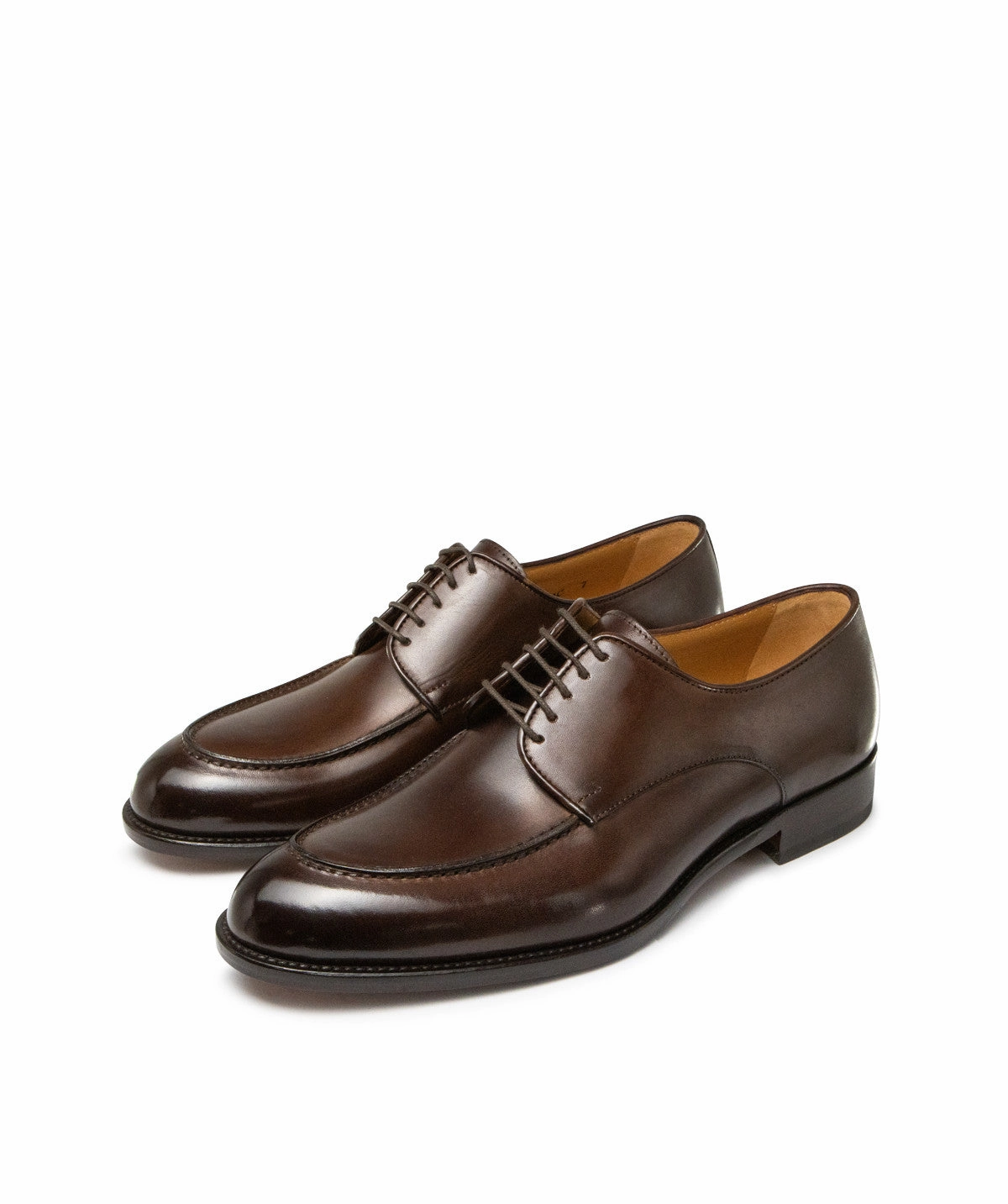 Fluid Lifestyle Derby Massimo Brown Patina