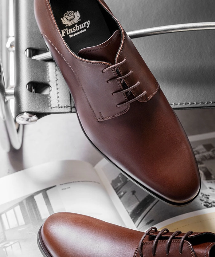 Form-To-Function Future-Forward Comfort Derby Newark Brown
