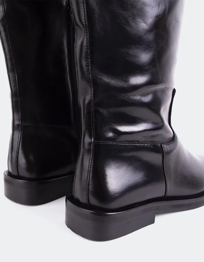 Lherma Black Leather Fresh Expression