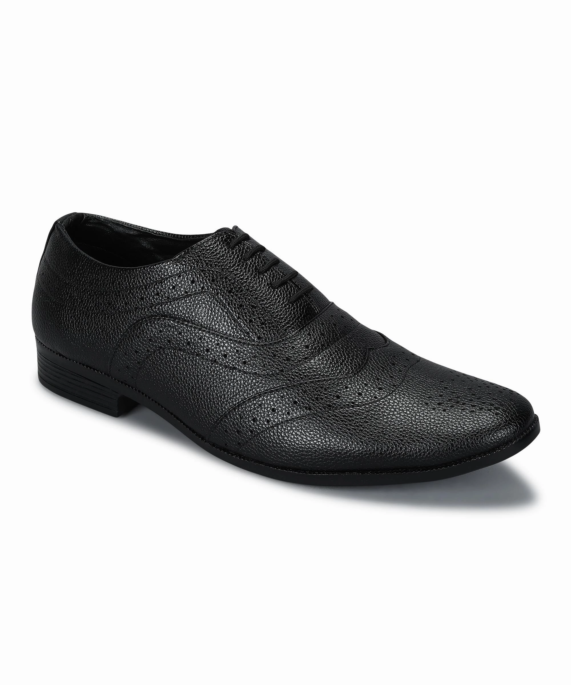 Paragon Men'S Black Formal Shoes| Trendy, Durable & Sturdy For Outdoor Wear Fit To Live Low-Key Performance
