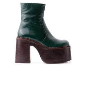 Gunner Green Leather Unisex Rhythm Clarity In Motion