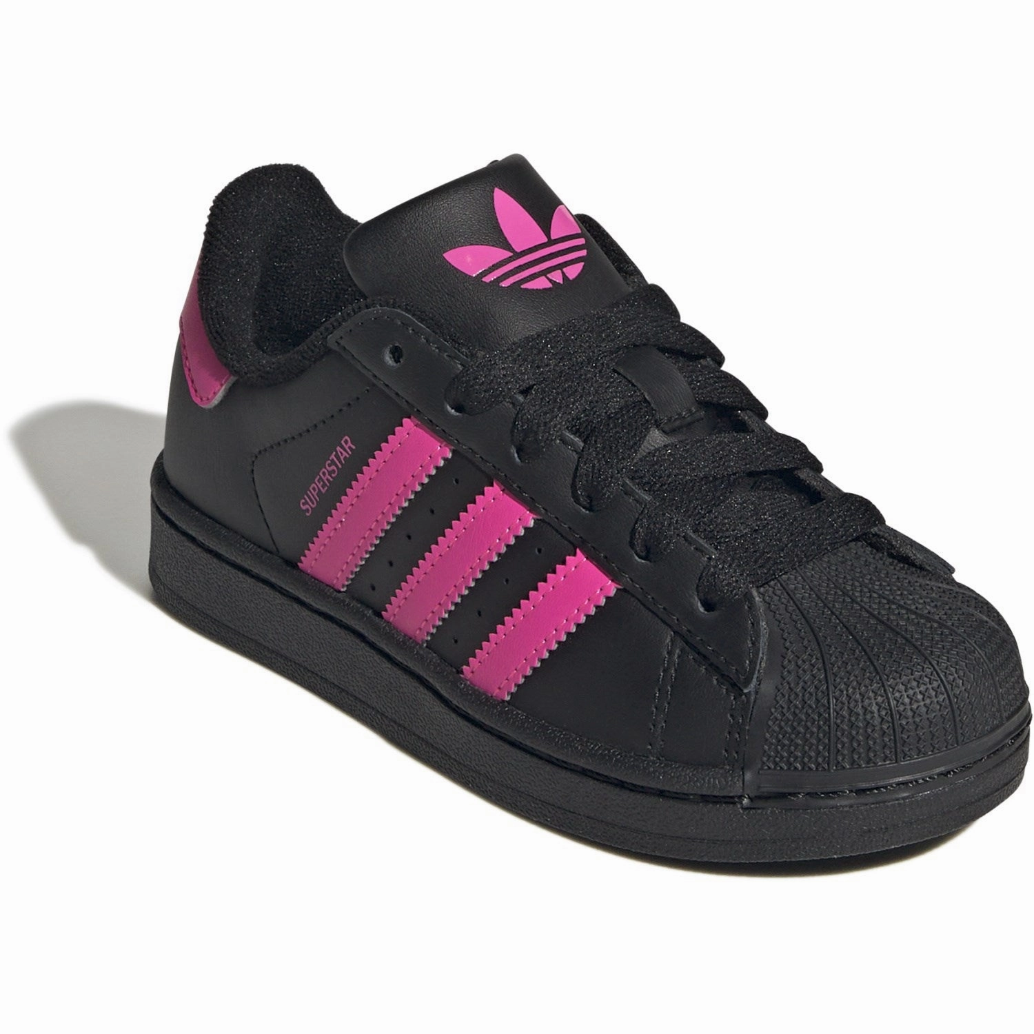 Adidas Originals Core Black/Lucid Pink/Core Black Superstar Ii C Sneakers Urban-Motion Fit