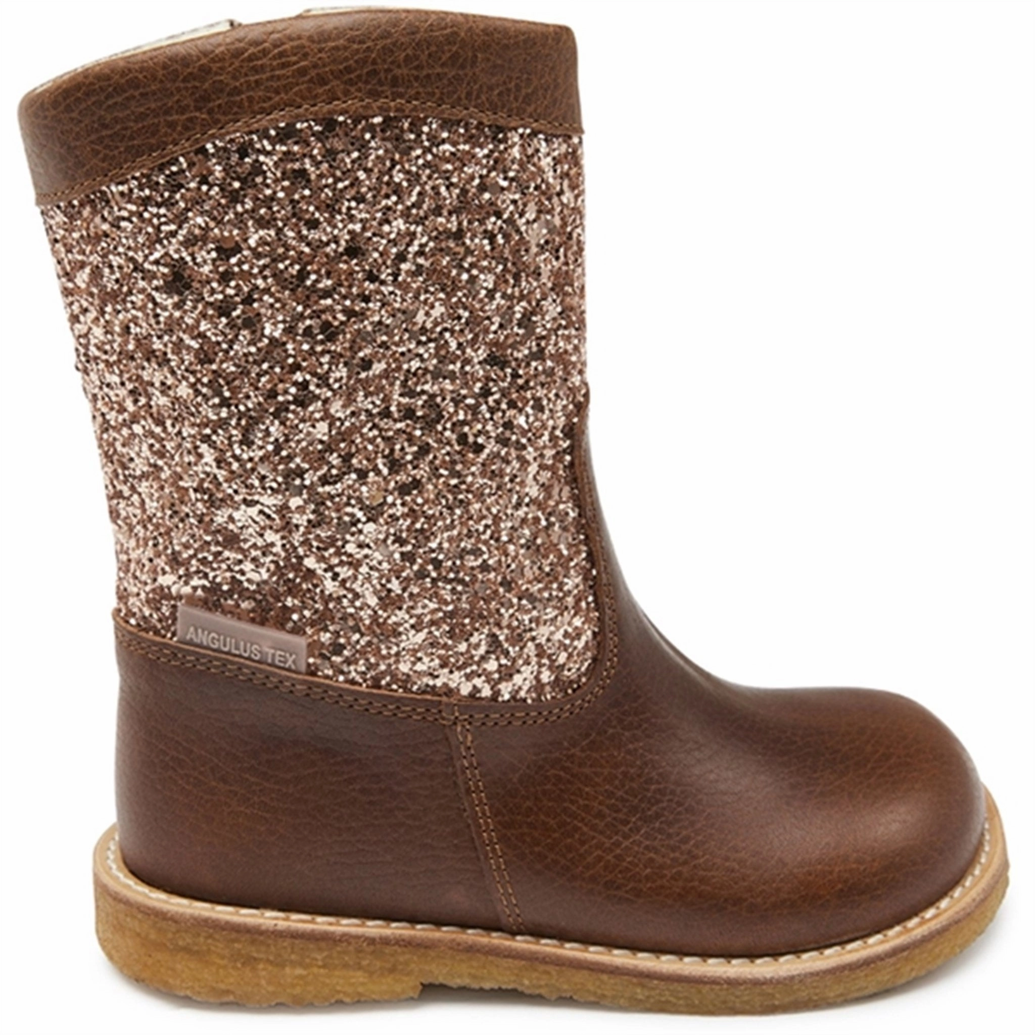 Angulus Tex Boots With Zipper Cognac/Maple Your Next Layer Crafted Minimal
