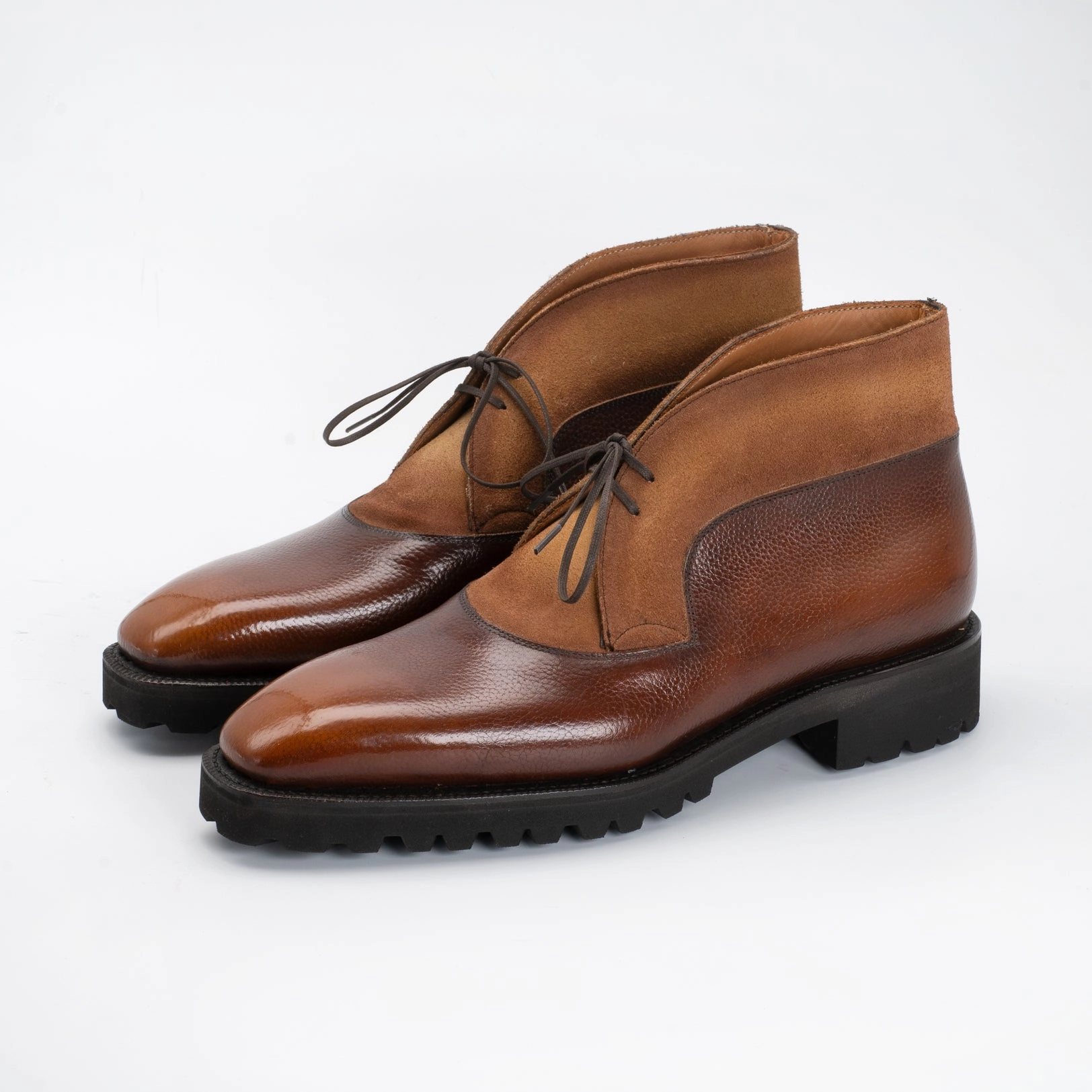 Essentials, Redesigned Multi-Use Gear Boulevardier Chukka Boot - Cognac