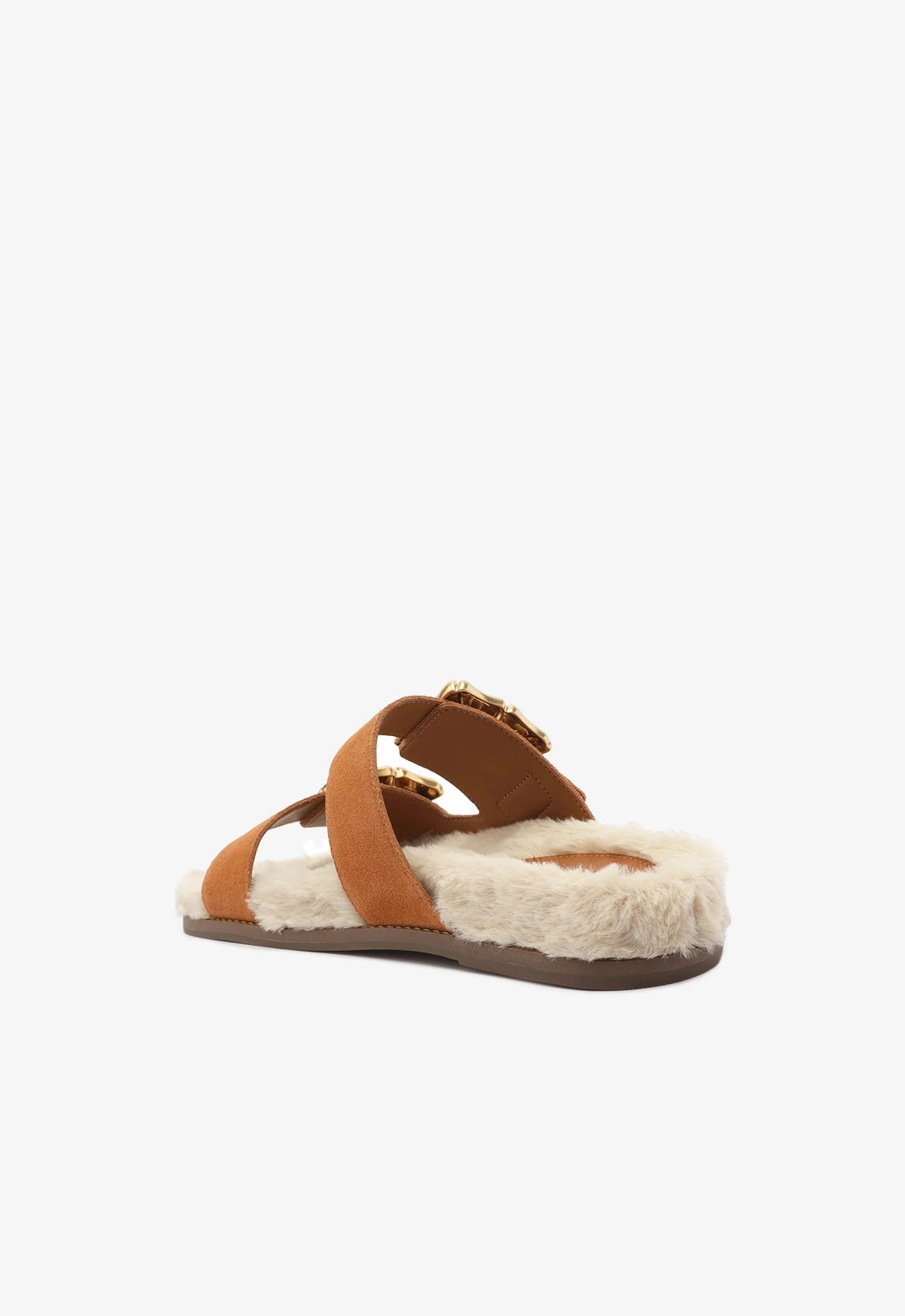 Enola Weekend Sporty Cow Suede Sandal Designed For Presence