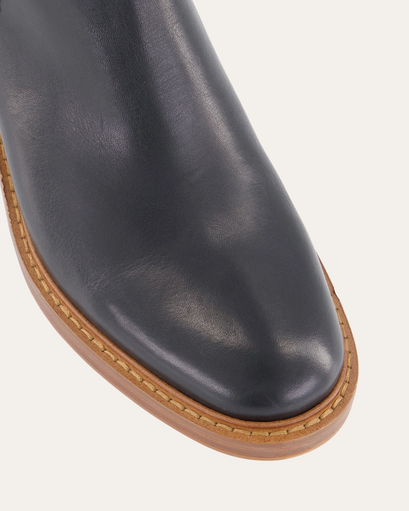 Rye Mid Ankle Boots Black Leather Contemporary Flow Urban Layering