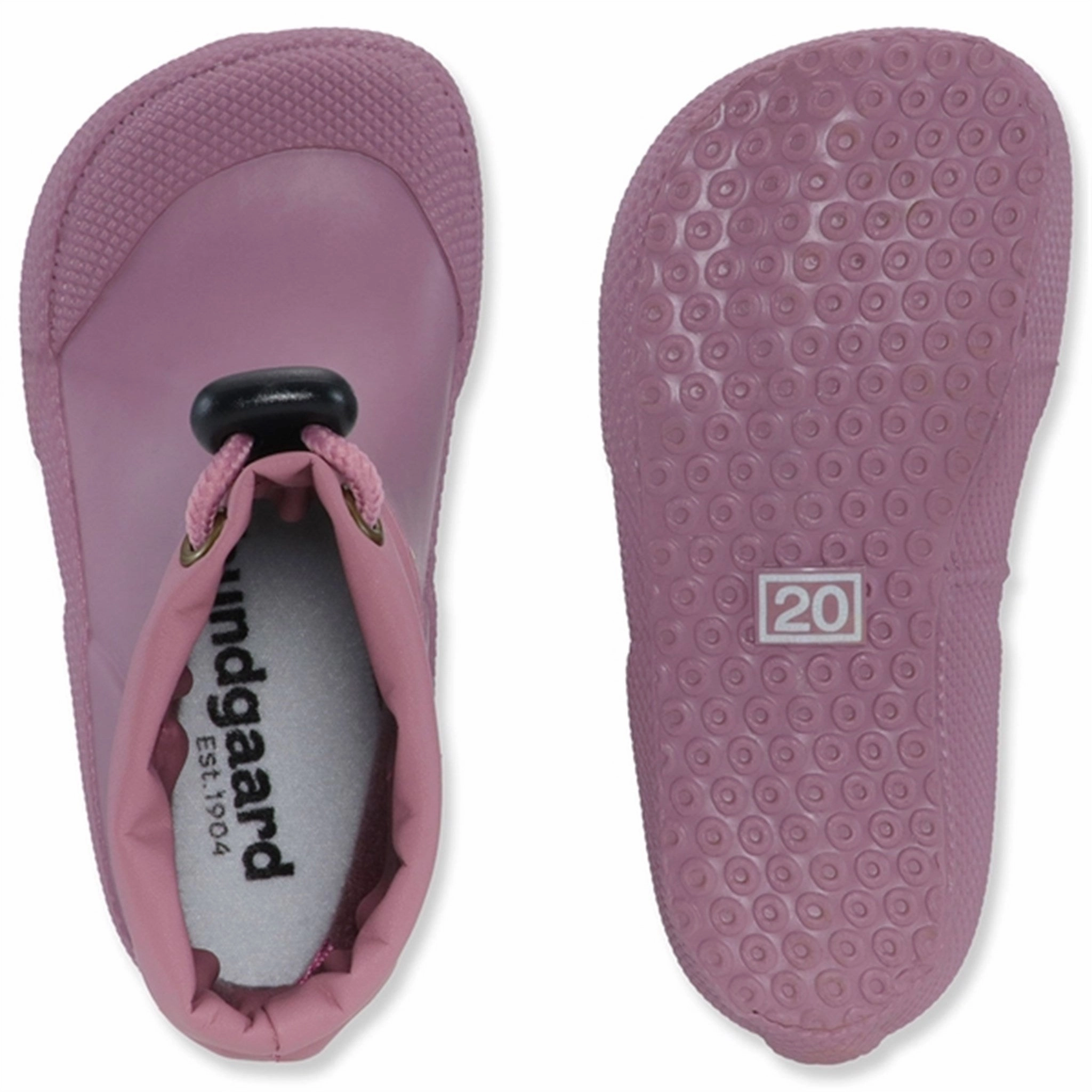 Bundgaard Cover Rubber Boot Prewalker Dark Rose Streamlined Urban