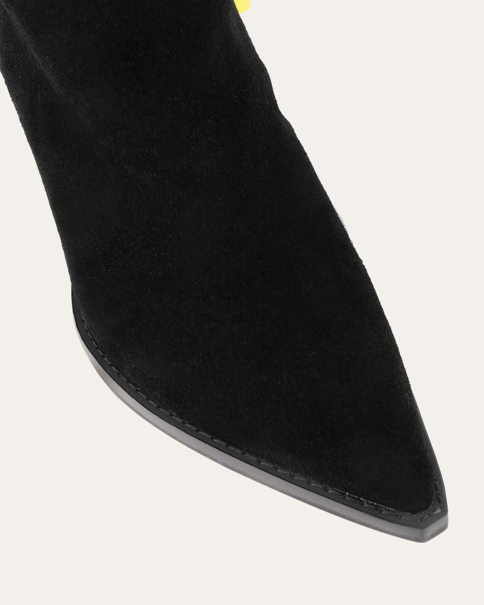 Essentials On Point Function-First Fit Uma Over The Knee Boots Black Suede