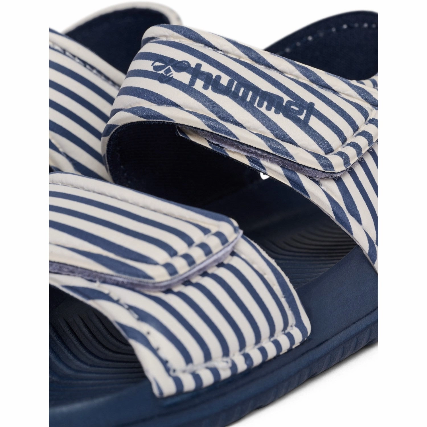 Hummel Black Iris/Marshmallow Playa Jr Sandal Express In Ease