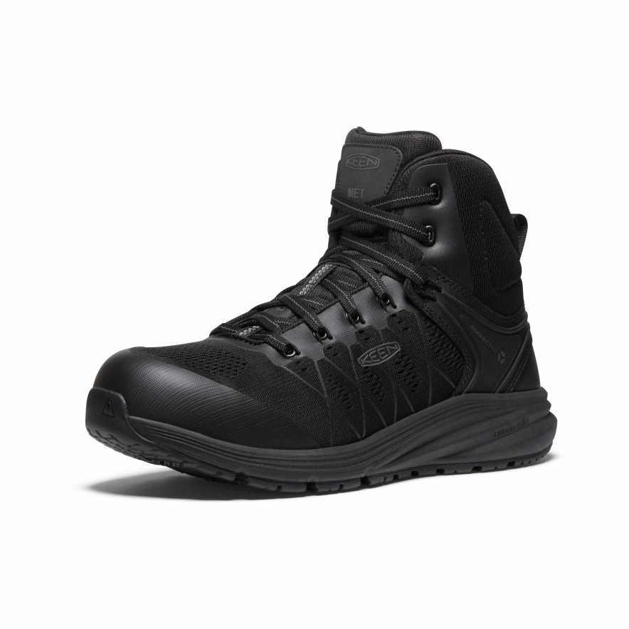 Men'S Vista Energy Mid Int Met (Carbon Toe)  |  Black/Raven Designed For Presence