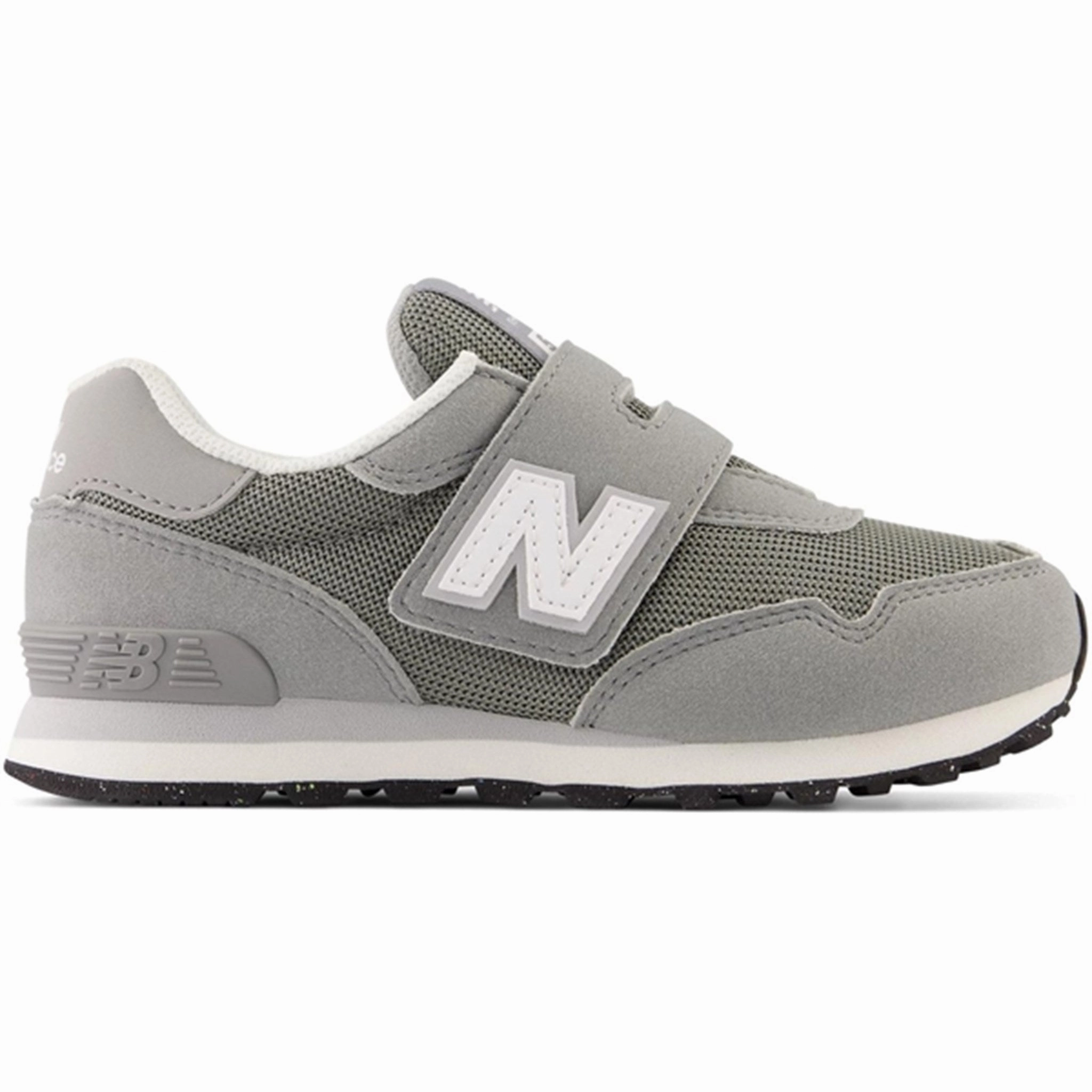 New Balance 515 Hook & Loop Sneakers Kids Slate Grey Active Lifestyle Gear Comfort Refined