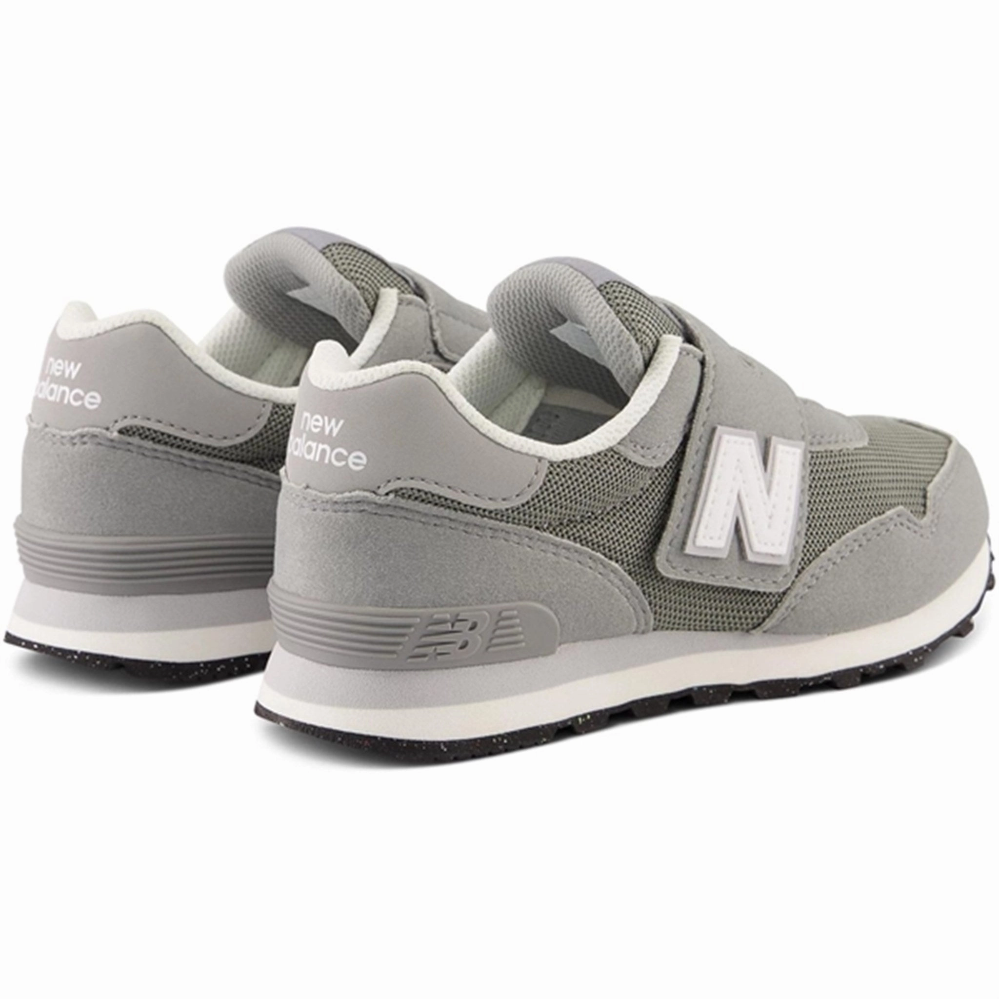 New Balance 515 Hook & Loop Sneakers Kids Slate Grey Refined Edge Active Lifestyle Gear