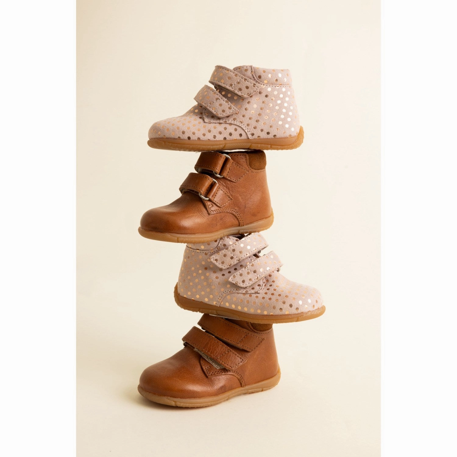 Angulus Cognac/Cognac Barnets F?Rste Shoe Conscious Layers