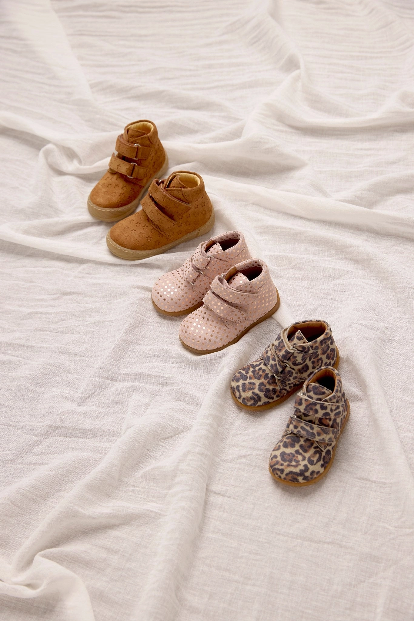 Style That Adapts Angulus Cognac/Cognac Barnets F?Rste Shoe