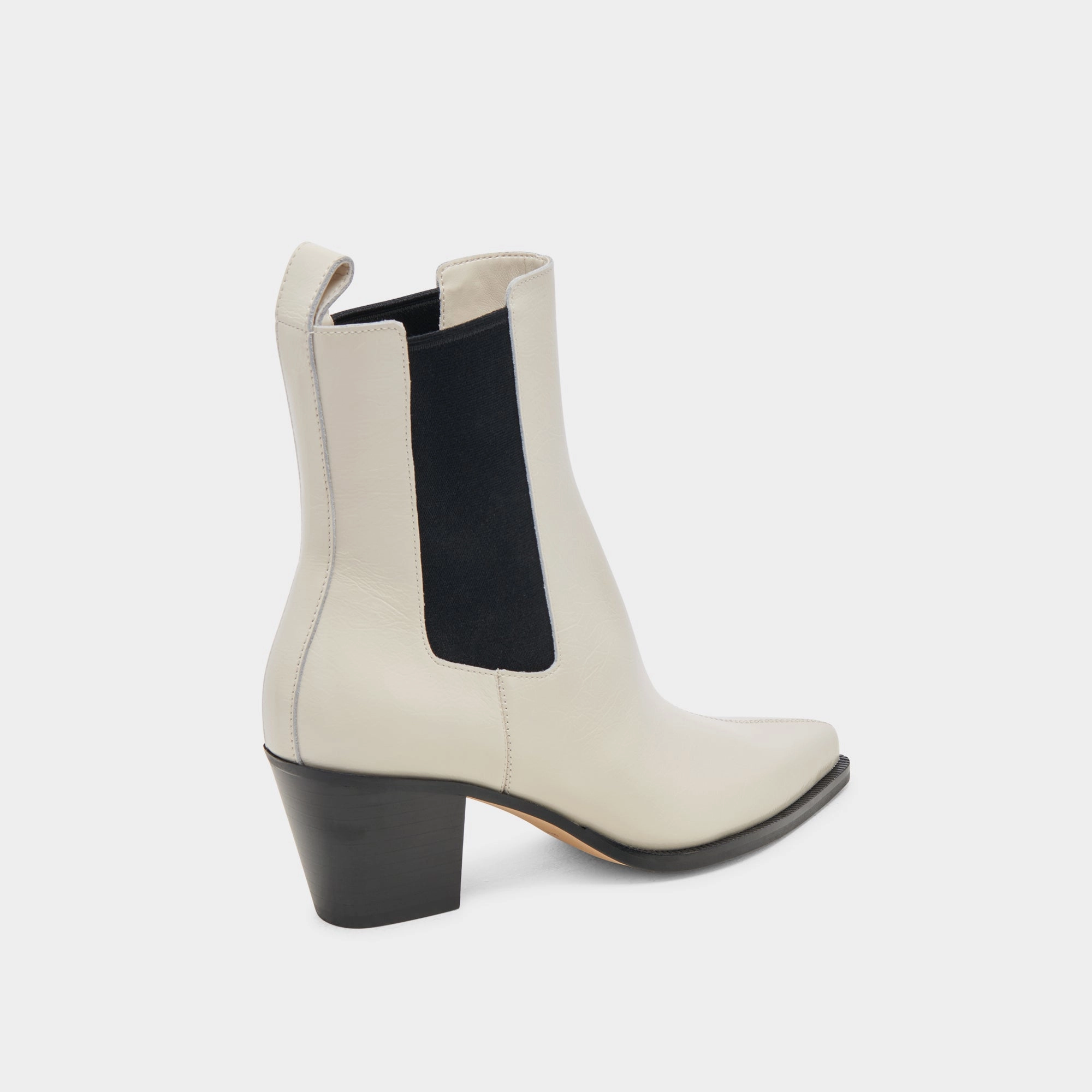 Constant Comfort Go Anywhere Shadie H2O Booties Ivory Crinkle Patent