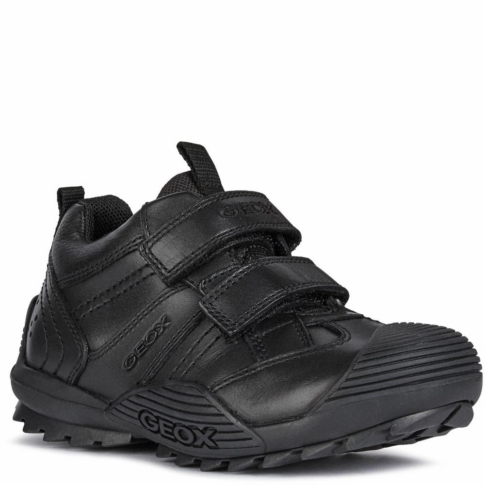 Geox J Savage A Touch Fastening Infant Trainers Clean Citywear