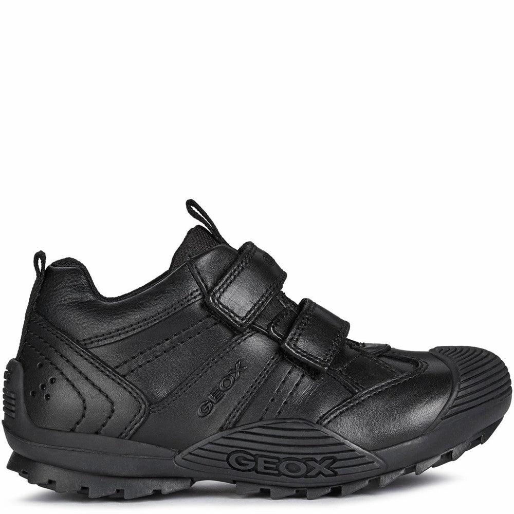 Comfort-Driven Geox J Savage A Touch Fastening Infant Trainers