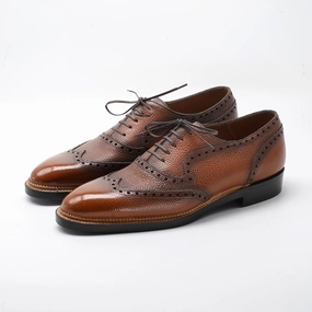 Mariano Wingtip Adelaide Oxford Mto - Chestnut Future-Ready Fit Visual Ease