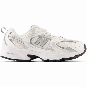 New Balance 530 Kids Bungee Lace Pre White Updated Rhythm Engineered Fit