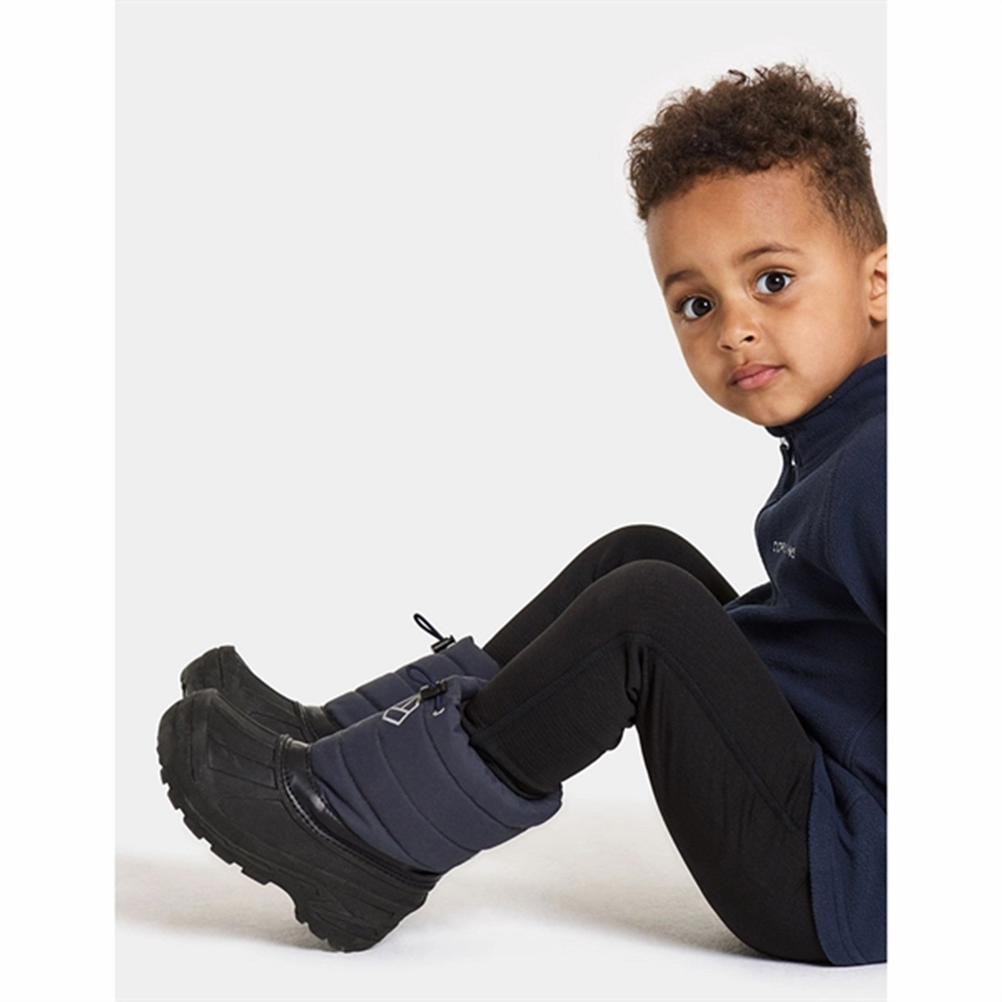 Didriksons Navy Lumi Kids Boots Layer Mindset Your Livewear