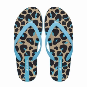 Digital Slippers Ladies - Leopard Blue Engineered Profile Modern Movement Gear