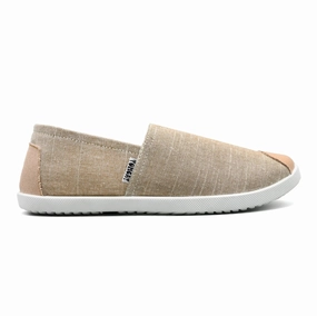 Emmy Chapisha Canvas Shoes - Beige Relaxed Core Made For Rhythm