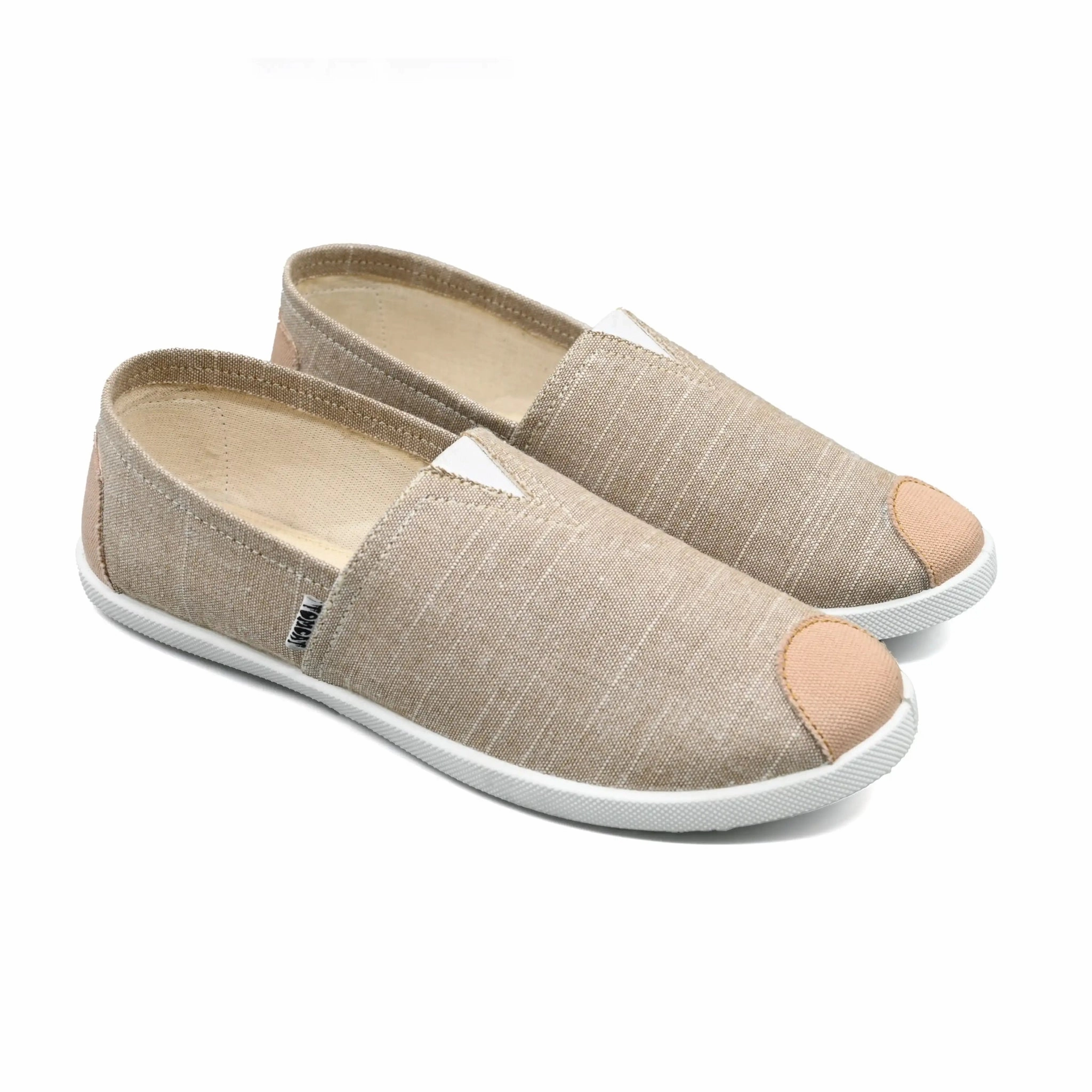 Motion Meets Design Emmy Chapisha Canvas Shoes - Beige
